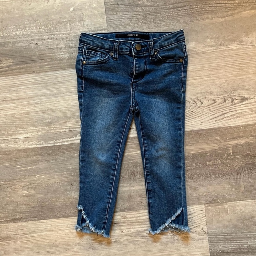 Joe's Jeans Dark Blue Cropped Toddler Jeans - Sz 3T